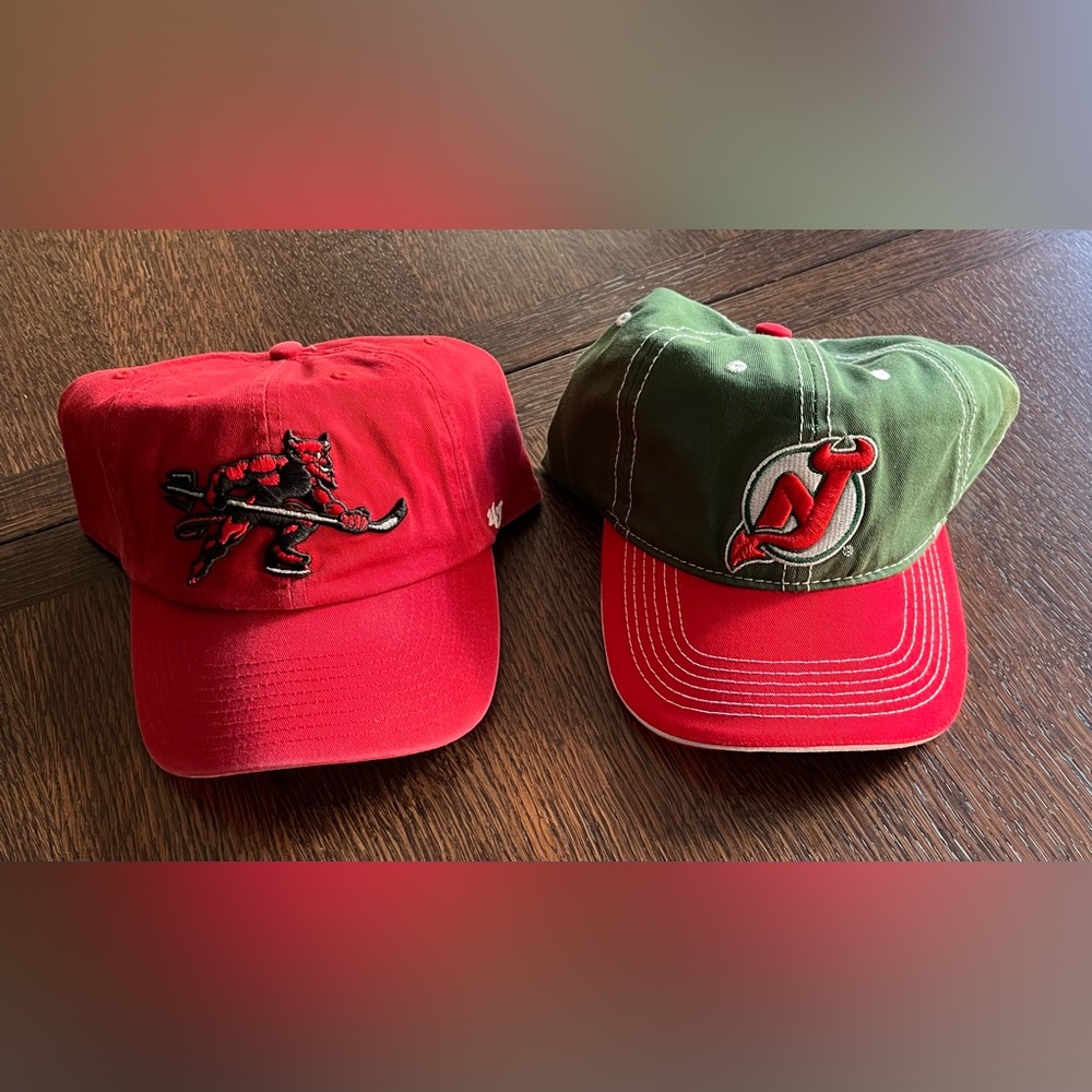 New Jersey Devils hat bundle.